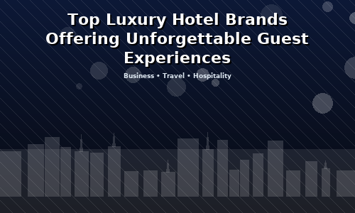 Top Luxury Hotel Brands Offering Unforgettable Guest Experiences