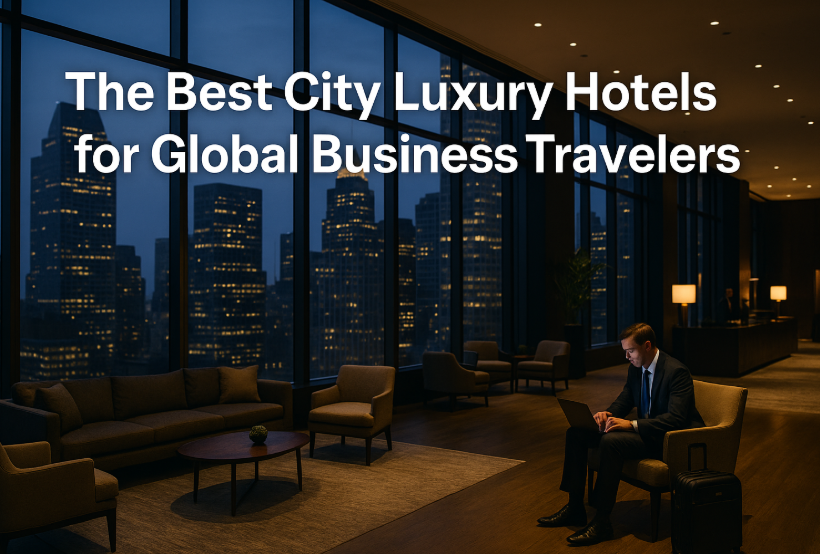 The Best City Luxury Hotels for Global Business Travelers