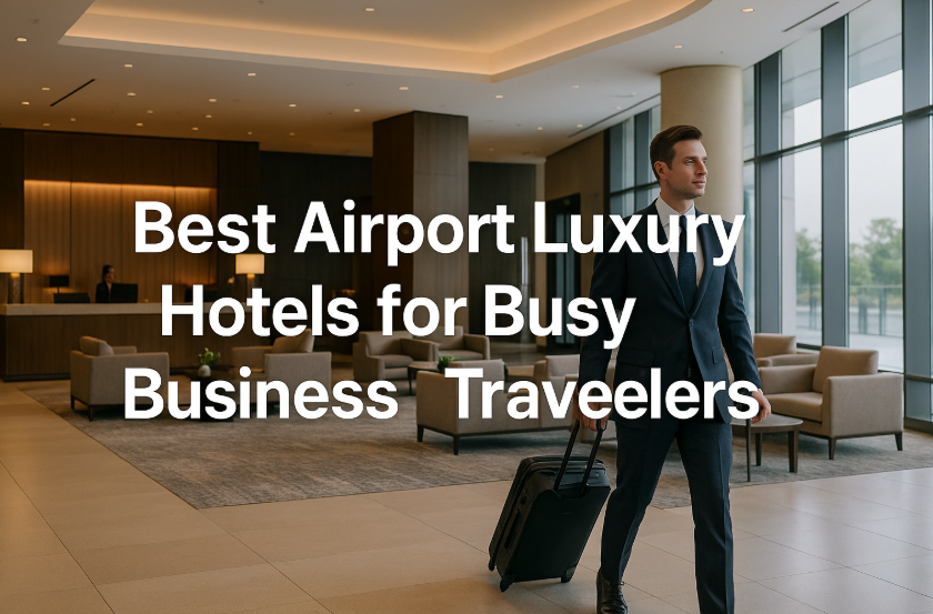 Best Airport Luxury Hotels for Busy Business Travelers