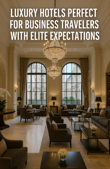 Luxury Hotels Perfect for Business Travelers with Elite Expectations